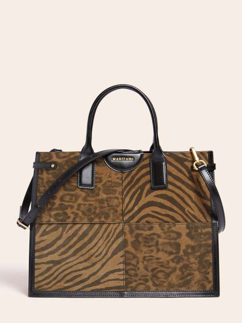Animalier Stilla Cuero Real Shopper Adivinar
