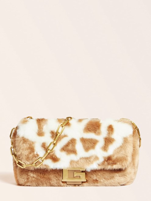 Bolso Cruzado De Piel Sintetica Helma Gris