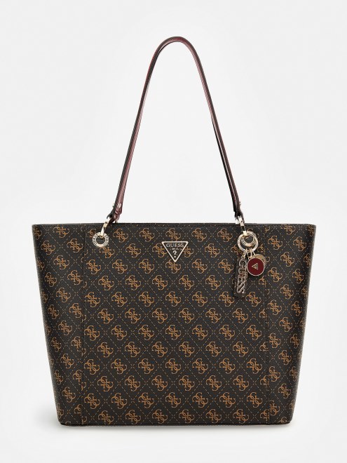 Bolso Shopper Marrón Noelle 4g ​​logo Adivinar