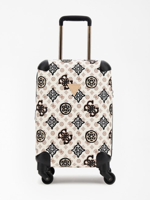 Carro Con Logo De Peonía 4g De Guess House Party Color Crema