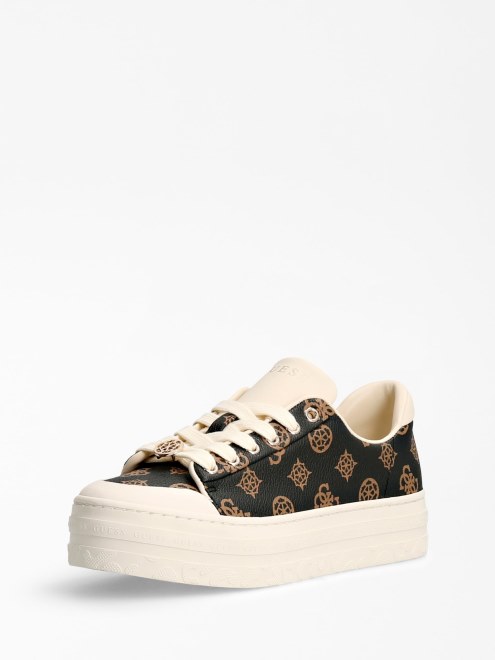 Tenis Guess Lullu 4g Con Logo De Peonia