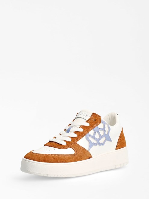 Zapatillas Sidny De Piel Auténtica Marrón Multi Guess