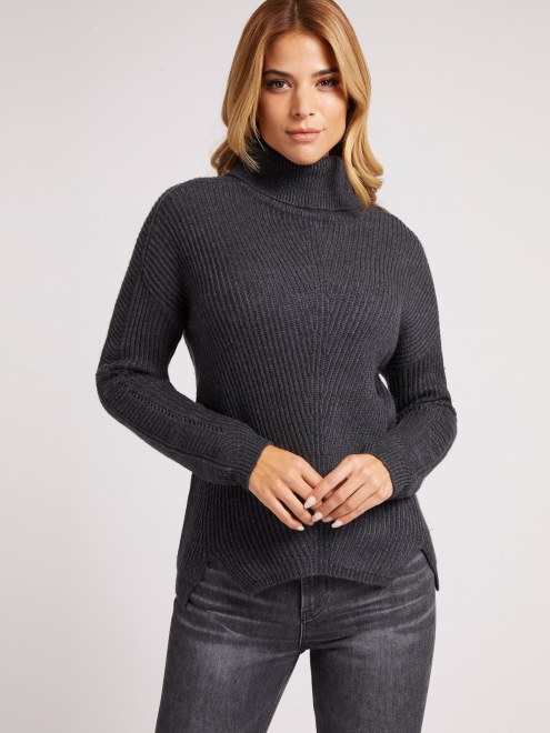 Sueter De Cuello Alto Azul Supongo