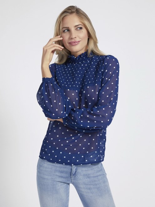 Guess P76k Blusa Con Estampado Completo