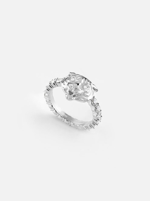 Anillo Daktari Adivinar Plata