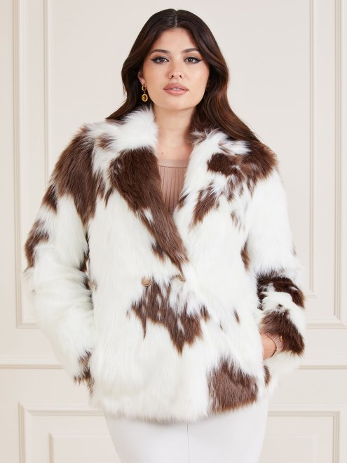 Cazadora Marciano Del Sintetico Blanco Multi Guess