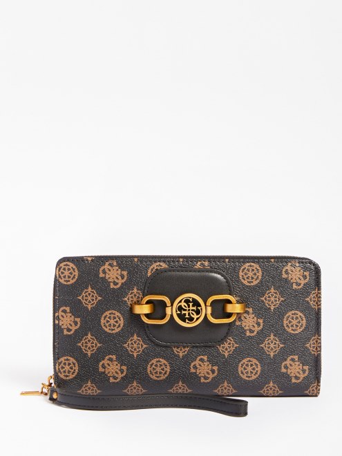 Guess Hensly Logo Organizador Marrón