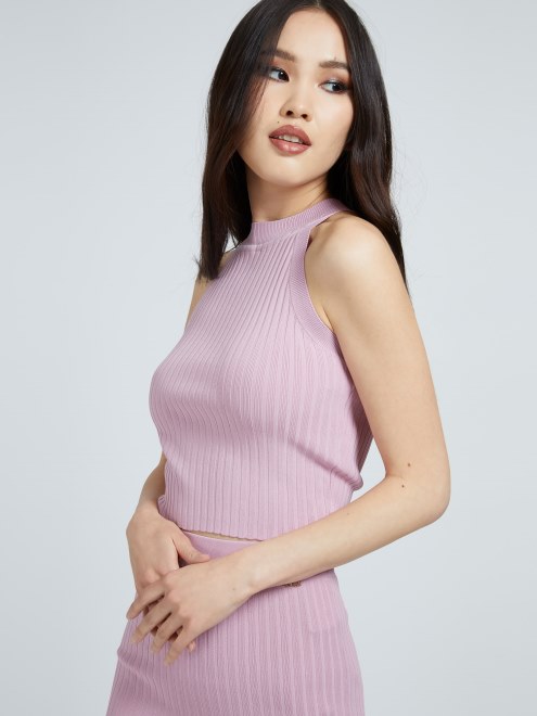 Suéter Corto Adivinar Rosa