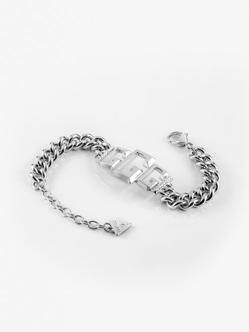 Guess Icónico-glam-brazalete-pulsera Plata