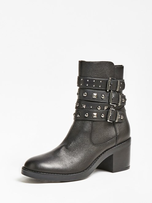 Botin Colleen Tachuelas Adivinar Negro