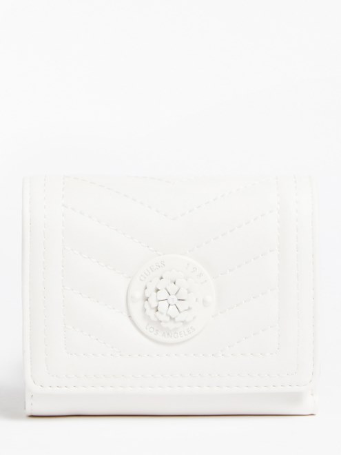 Guess Minicartera Acolchada Lida Blanca