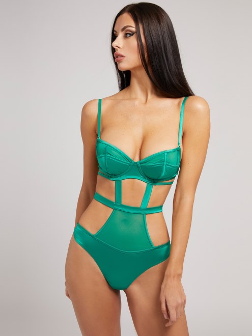 Cuerpo Con Relleno De Raso Verde Conjetura