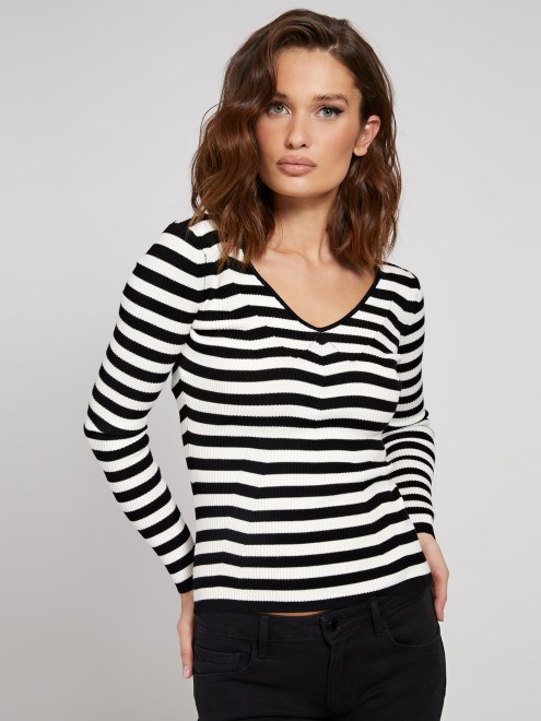 Jersey De Mezcla De Viscosa Con Estampado Multicolor