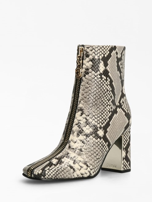 Botas Con Estampado De Cocodrilo De Guess Ellese Patrón Multicolor
