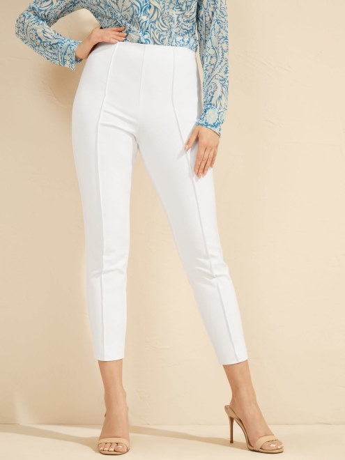 Marciano Pantalones Ajustados Adivinar Blanco