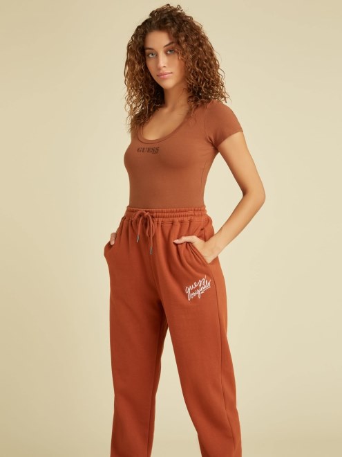 Body Con Logo En La Parte Delantera Rojo