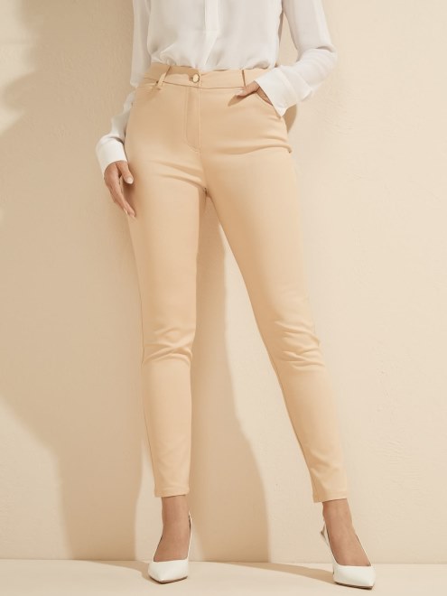 Marciano Pantalón Pitillo Adivinar Beige