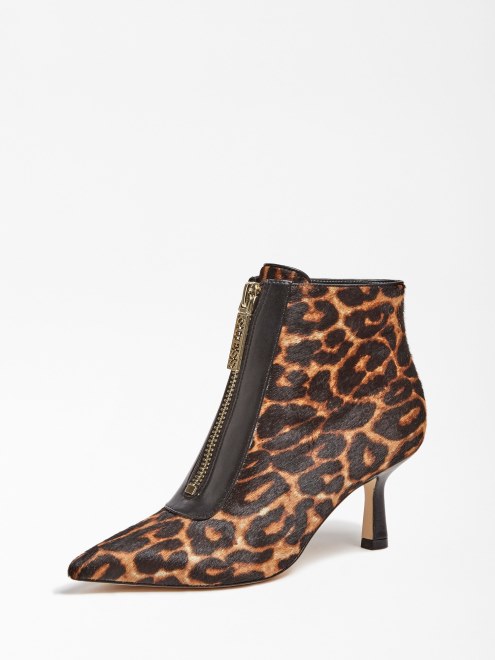 Botines Guess Darbi Piel Natural Animalier