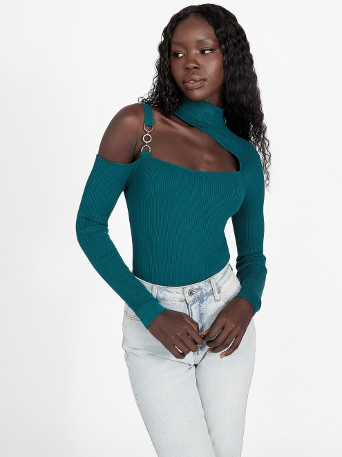 Edena Corte Superior Real Verde Azulado Adivinar