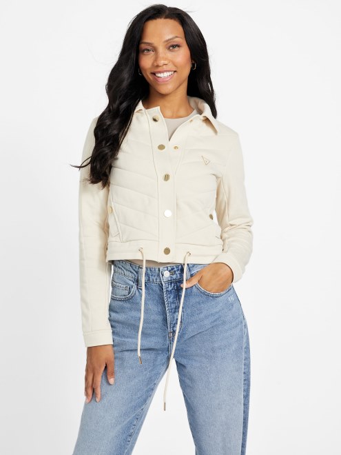 Chaqueta Acolchada Becca Ostra Perla Supongo