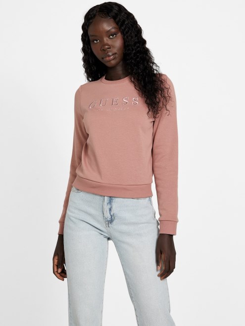 Jersey De Cuello Redondo De Val Adivinar Castaño Asado