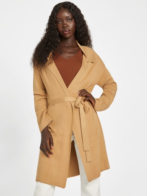 Cárdigan Largo Topo Tostado Adivina Dani