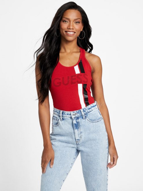 Eco Racer Logo Tanque Adivinar Rugby Rojo