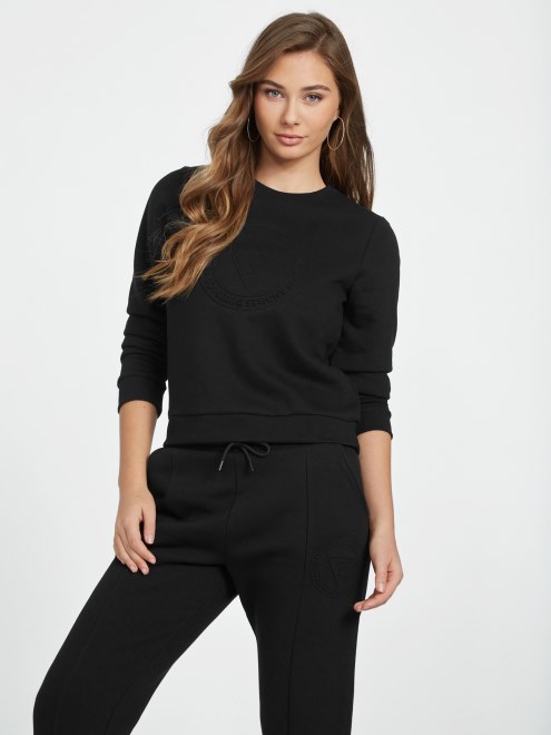 Sudadera Con Logo De Tabitha En Negro Azabache