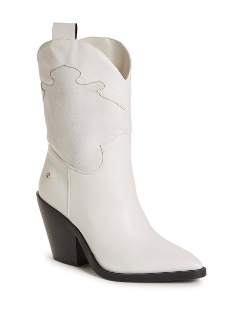 Botas Vaqueras Blancas Guess Kaz