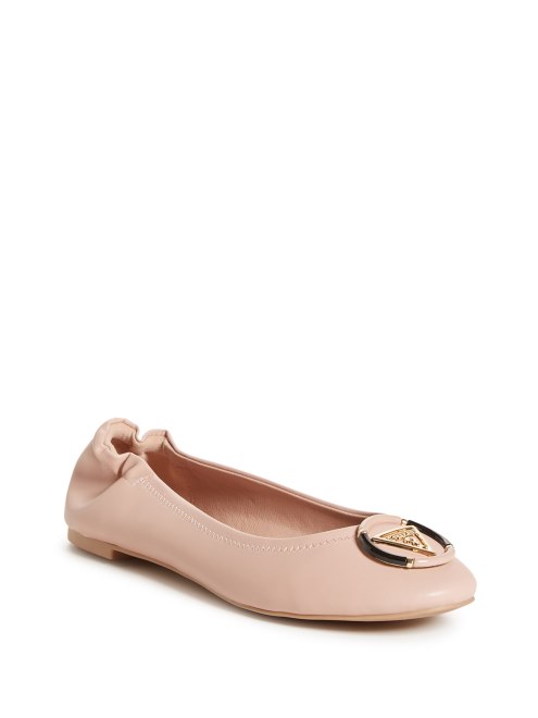 Bailarinas Guess Rosas Con Logo Senna