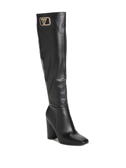 Botas De Vestir Con Tacón Maizey Black1 Guess