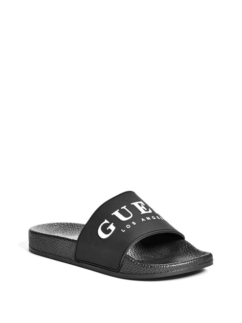 Angelea Logo Toboganes De Piscina Adivinar Negro