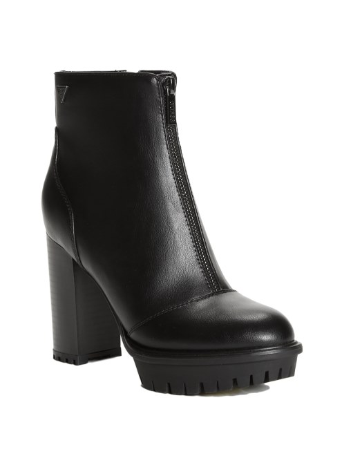 Botines Con Cremallera Emberly Guess Black1