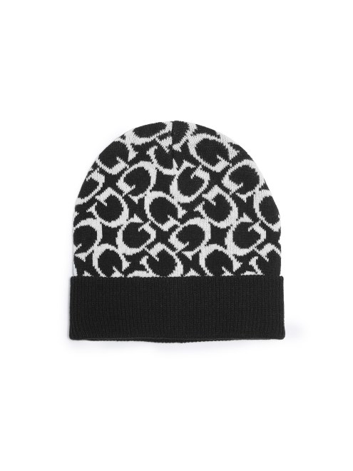 Gorro Guess Negro Con Logo G