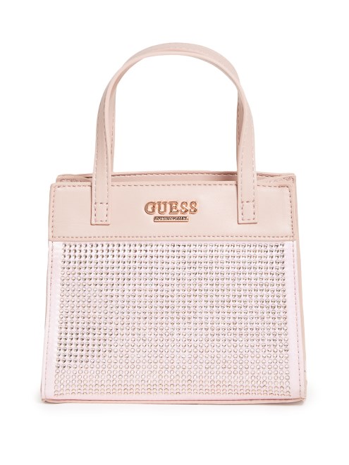 Bolso Tote Pequeño Con Diamantes De Imitación De Taylor Adivinar Rosa