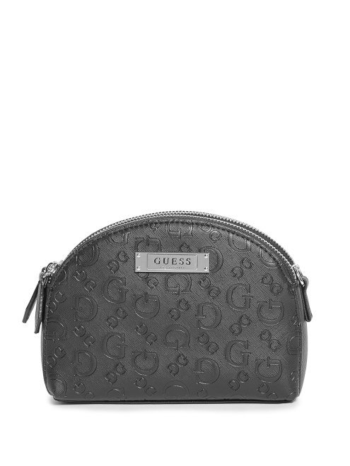 Guess Sophie Bandolera Con Doble Cremallera Logo Negro