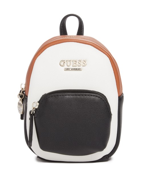 Mochila Guess Evan Mini Color-block Canela