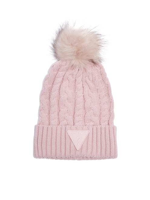 Gorra De Punto Con Pompon