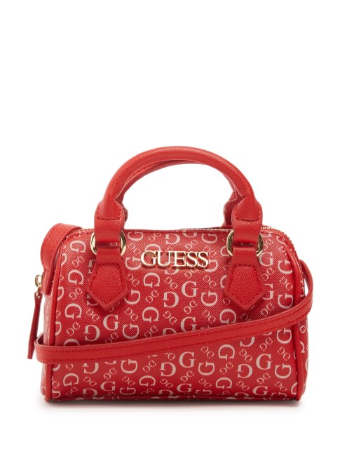 Bolso Cruzado Guess Rojo Con Logo Kylee