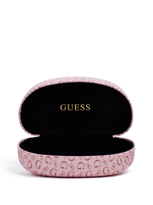 Estuche Rígido Para Gafas Con El Logotipo De Guess Rosa