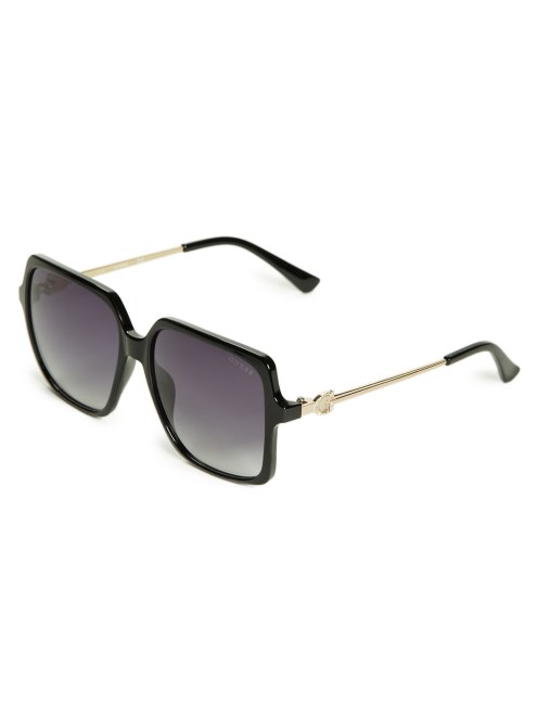 Gafas De Sol Cuadradas Oversize Silver Guess