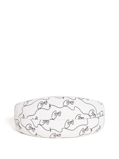 Estuche Rígido Para Gafas De Sol Con Logotipo De Guess En Color Crema