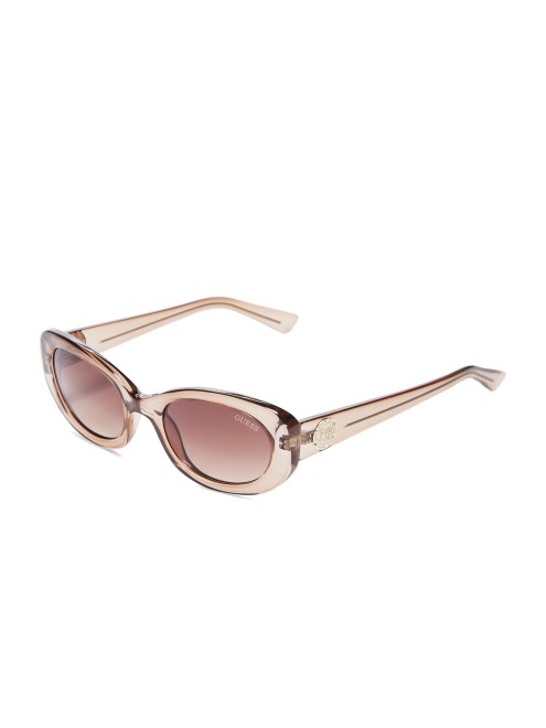 Gafas De Sol Ovaladas De Plastico Blush Guess