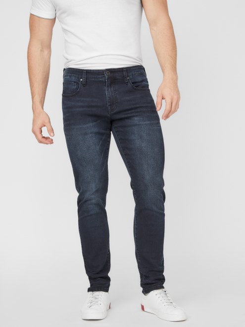 Jeans Ajustados Modernos Avalon Con Lavado Oscuro Supongo