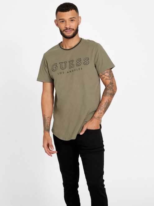 Dusty Oliver Guess Zade Camiseta Larga Con Cuello Redondo