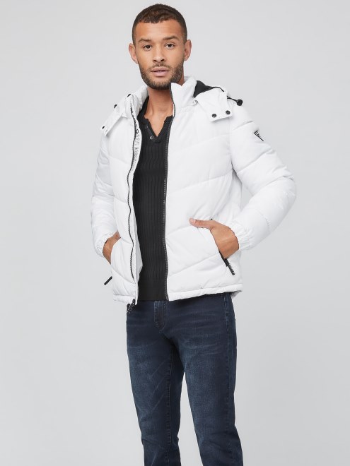 Chaqueta Acolchada Supongo Chase True White