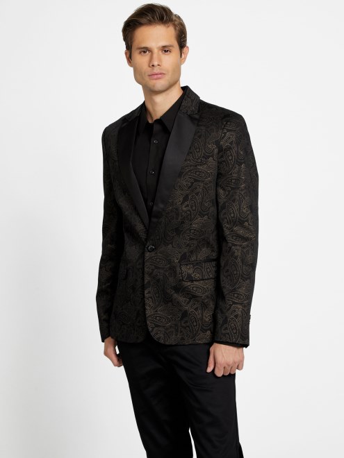 Guess Blazer De Cachemir Fénix Negro Azabache