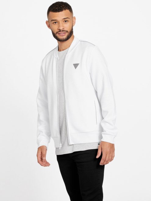 Chaqueta De Vuelo Acolchada Guess Astro Blanco Puro