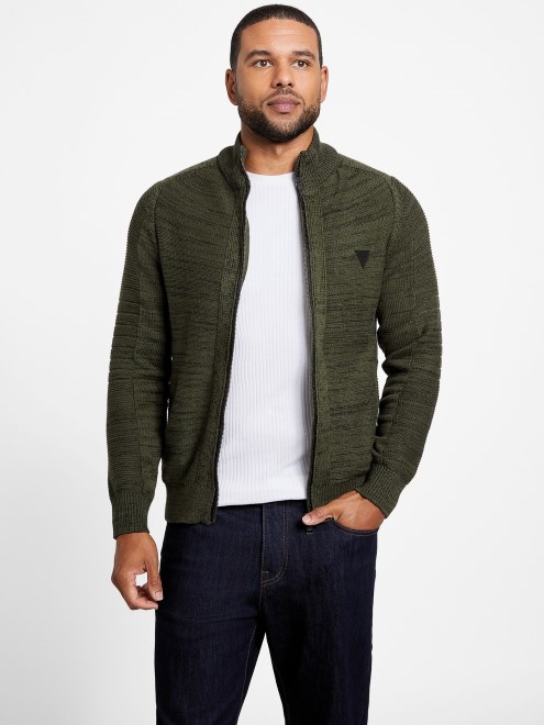 Escalofriante Bosque Chet Marled Suéter De Cuello Simulado Adivinar