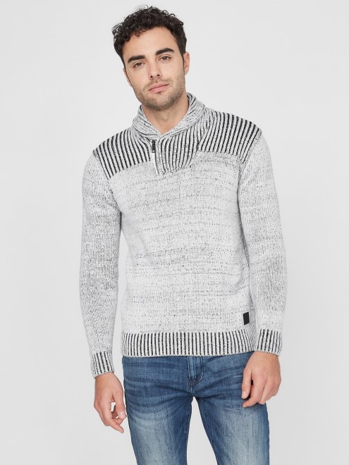 Jersey Chal Caly Gris Jaspeado Claro Supongo